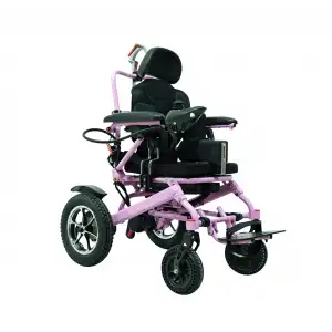 Scuba Çocuk Akülü Tekerlekli Sandalye | Hafif Yapılı Tilt Fonksiyonlu Kompakt Model S458