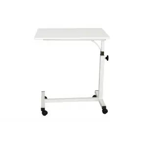 Turmed Yatak Üstü Tekli Yemek Masası | Ahşap Tabla ve Manuel Yükseklik Ayarlı TM-E-5001