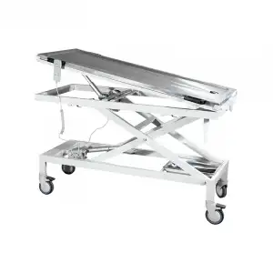 Veteriner Operasyon Masası | Çift Motorlu, Pres Baskı Paslanmaz Tabla, Sedye Dönüşümlü E-279/P