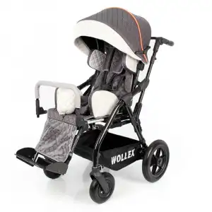 WOLLEX TRIO CP Engelli Puseti | Ayarlanabilir Yapısı ve Katlanabilir Şasesiyle Taşınabilir CP 8901-16