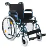 Comfort Plus Tekerlekli Sandalye | 45 cm Oturum Genişliği, Refakatçi Frenli, Çelik Gövde DM-312