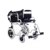 Comfort Plus Transfer Tekerlekli Sandalye | Refakatçı Frenli, Ayarlanabilir Ayaklı, Mini Tasarım DM-327