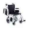 Comfort Plus Transfer Tekerlekli Sandalye | Refakatçı Frenli, Ayarlanabilir Ayaklı, Mini Tasarım DM-327