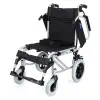 Comfort Plus Transfer Tekerlekli Sandalye Silver | 45 cm Oturum, Alüminyum Gövde, Katlanabilir Sırtlı DM-337