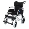 Comfort Plus Transfer Tekerlekli Sandalye Silver | 45 cm Oturum, Alüminyum Gövde, Katlanabilir Sırtlı DM-337