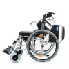 Comfort Plus Tekerlekli Sandalye | WC Özellikli, 45 cm Oturum Genişliği, Refakatçi Frenli, Çelik Gövde DM-545
