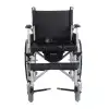Comfort Plus Tekerlekli Sandalye | WC Özellikli, 50 cm Oturum Genişliği, Refakatçi Frenli, Çelik Gövde DM-550