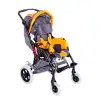 Comfort Plus Engelli Puseti Turuncu | Alüminyum Şase, İki Yönlü Ayarlanabilir Koltuk, 35 cm Oturum Genişliği, DM-8001 BUGGY