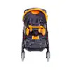 Comfort Plus Engelli Puseti Turuncu | Alüminyum Şase, İki Yönlü Ayarlanabilir Koltuk, 40 cm Oturum Genişliği, DM-8001 BUGGY
