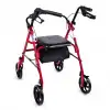 Comfort Plus Rolatör Yürüteç | Alüminyum Şase, Katlanabilir, Frenli ve Çantalı DM-9144