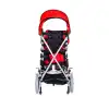 Comfort Plus Pediatrik Baston Puset Kırmızı | Alüminyum Şase, Baston Tipi Katlanır Kasa, Quick Release Tekerlek, DM-BOSS