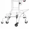 Comfort Plus Yetişkin Yürüteci | Frenli 8 Tekerlekli, Ayarlanabilir Yükseklikli, Paslanmaz Gövde KY-914B