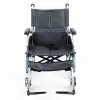 Comfort Plus Transfer Tekerlekli Sandalye Füme | Eloksal Kaplı Alüminyum Şase, Katlanabilir Yapı, Refakatçi Frenli, KY863LABJ-A12