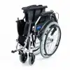 Comfort Plus Tekerlekli Sandalye Füme | Eloksal Kaplı Alüminyum Şase, Kompakt Katlanabilir Yapı, Refakatçi Frenli, KY863LAJ-A20