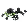 Comfort Plus Pediatrik Tekerlekli Sandalye | Yatarlı ve Tilt Özellikli, Göğüs ve Bacak Destekli, Alüminyum Gövde KY958-C-36 CP