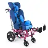 Comfort Plus Pediatrik Tekerlekli Sandalye | Yatarlı Sırt, Tilt Özelliği, Emniyet Kemeri ve Masa Dahil KY958LC-C-35