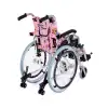 Comfort Plus Pediatrik Tekerlekli Sandalye Pembe | Alüminyum Şase, Göğüs Destekli Emniyet Kemeri, Quick Release Teker KY980LQ-30