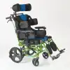 Comfort Plus Pediatrik Tekerlekli Sandalye | Yatarlı ve Tilt Özellikli, Göğüs ve Bacak Destekli, Alüminyum Gövde KY958-C-36 CP