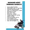 Katlanabilir Akülü Tekerlekli Sandalye | Ekonomik, Pratik ve Katlanabilir Kullanım Avantajı