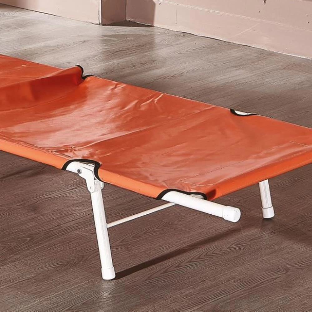 Katlanabilir Portatif Brandalı Hasta Taşıma Sedyesi | Emniyet Kemerli ve Dayanıklı Metal Gövde