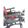 Poylin P201 Katlanabilir Akülü Tekerlekli Sandalye | Çelik Gövde, Kompakt Tasarım, 120 kg Taşıma Kapasiteli