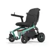 Robooter Akülü Tekerlekli Sandalye Yeşil | Hafif Alüminyum Gövde, Fırçasız Motor ve 25 km Menzilli Ergonomik Sürüş Desteği E40-20