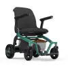 Robooter Akülü Tekerlekli Sandalye Yeşil | Hafif Alüminyum Gövde, Yüksek Performanslı Fırçasız Motor ve 25 km Menzilli Mobilite Desteği E40-10