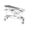 Veteriner Operasyon Masası | Çift Motorlu, Pres Baskı Paslanmaz Tabla, Sedye Dönüşümlü E-279/P