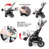 WOLLEX TRIO CP Engelli Puseti | Ayarlanabilir Yapısı ve Katlanabilir Şasesiyle Taşınabilir CP 8901-16