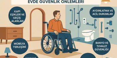 Tekerlekli Sandalye Kullanıcıları İçin Evde Güvenlik Önlemleri