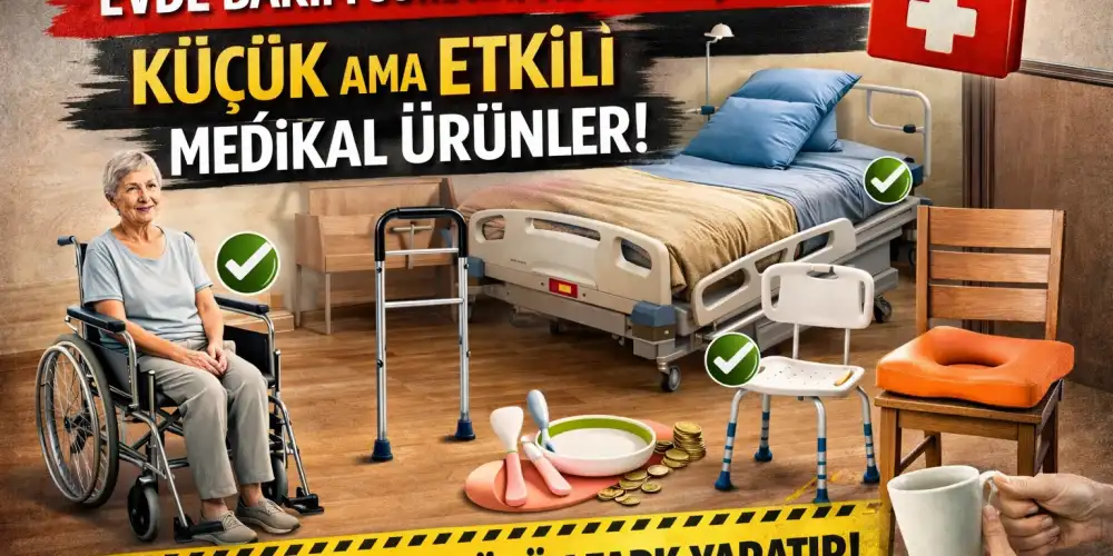 Evde Bakım Sürecini Kolaylaştıran Küçük Ama Etkili Medikal Ürünler