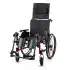 Comfort Plus Baldır Destekli Tekerlekli Sandalye | Alüminyum Şase, Sırt Yatar, Komforlu Recline 38cm