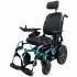 Poylin Fonksiyonel Akülü Tekerlekli Sandalye Mavi | Ayarlanabilir Oturum Genişliği, 45 Km Menzil, Elektromanyetik Fren P267