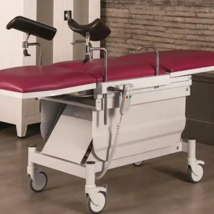 2 Motorlu Jinekolojik Muayene Koltuğu | Sırt-Yükseklik Motorlu, Çıkarılabilir Ayakucu TM-A 1020