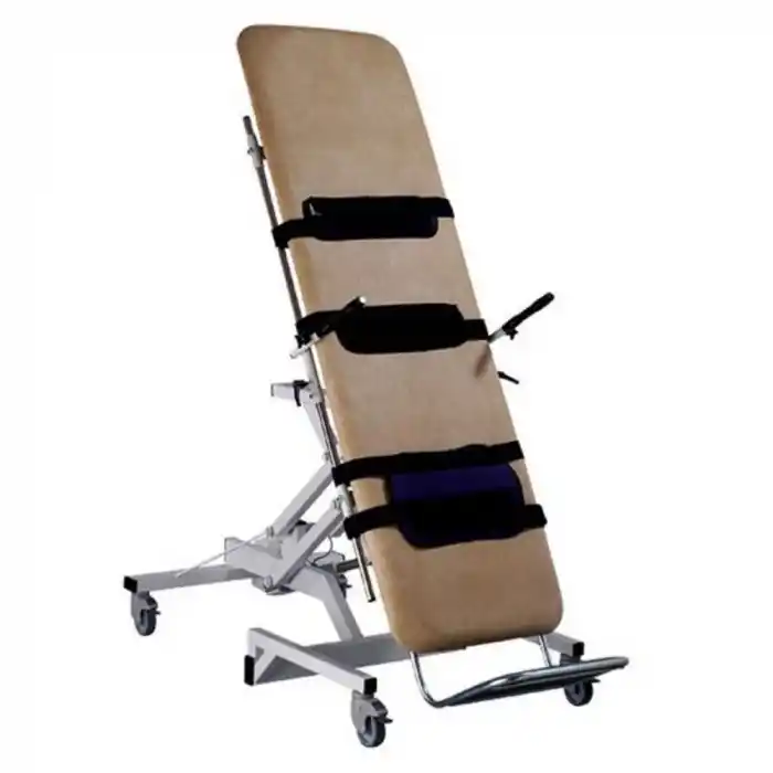 2 Motorlu Tilt Masası | Elektrikli, Ayarlanabilir Yükseklik ve Güvenlik Kemerli Test Cihazı