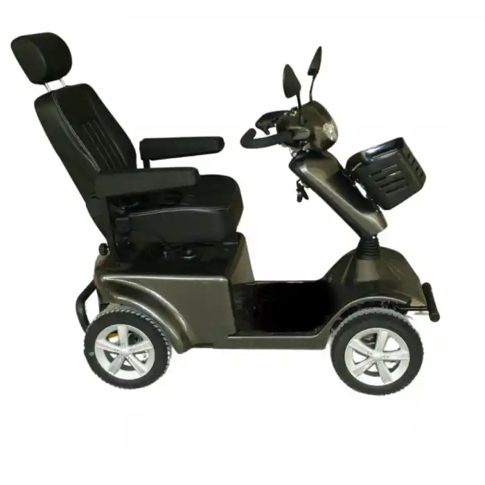 Poylin Dört Tekerlekli Engelli Aracı | 800W Motor Gücü, 30 Km Menzil, Süspansiyonlu Yapı P402