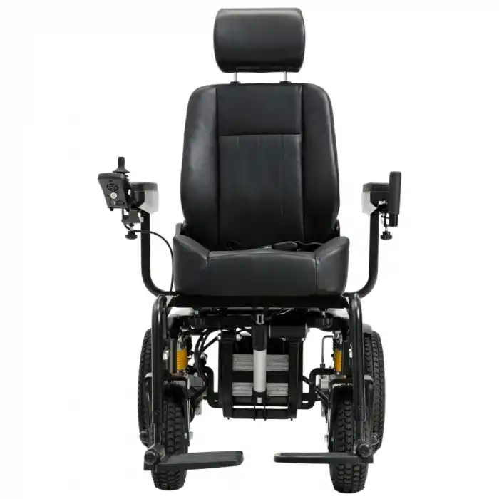 Poylin Arazi Tipi Akülü Tekerlekli Sandalye | 25km Menzil Tilt Özellikli 450W Çift Güçlü Motor P264