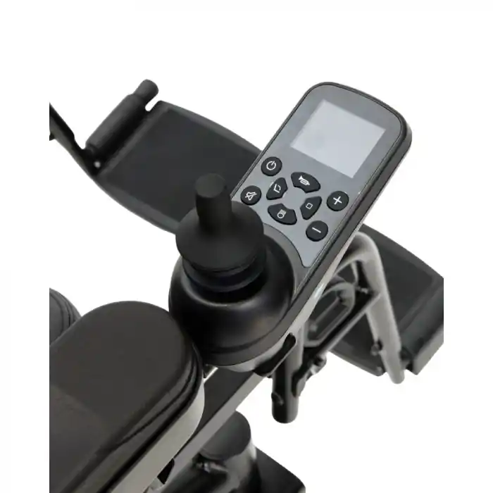 Poylin Arazi Tipi Akülü Tekerlekli Sandalye | 25km Menzil Tilt Özellikli 450W Çift Güçlü Motor P264