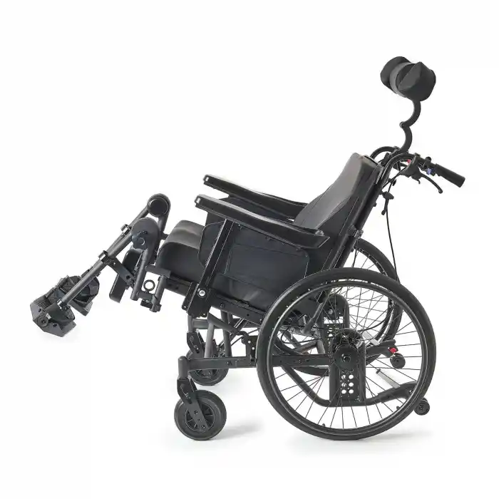 Comfort Plus Tetraplaji Tekerlekli Sandalye | Tilt ve Sırt Yatarlı Çok Fonksiyonlu Model DM-959 20