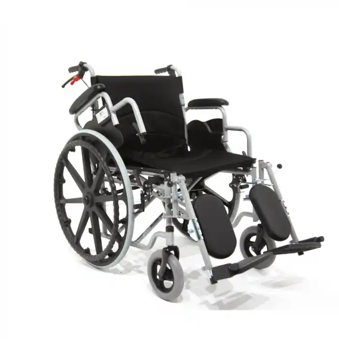 Golfi Fonksiyonel Tekerlekli Sandalye | Elevasyonlu Ayaklık Katlanabilir Dayanıklı Ergonomik G106