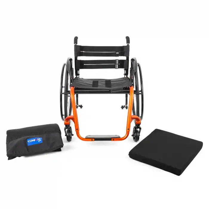 Comfort Plus Dinamik Aktif Tekerlekli Sandalye | Sabit Şase Hafif Ayarlanabilir Ergonomik S5