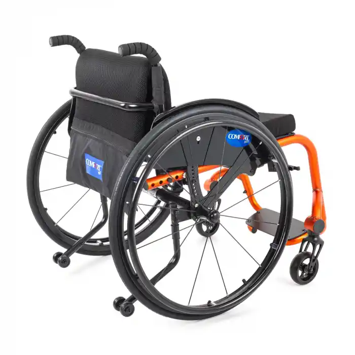 Comfort Plus Dinamik Aktif Tekerlekli Sandalye | Sabit Şase Hafif Ayarlanabilir Ergonomik S5