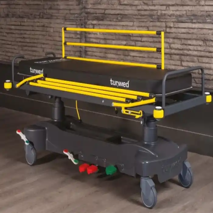 Acil Müdahale Sedyesi | Hidrolik Yükseklik ve Trendelenburg Ayarlı TM-C3033