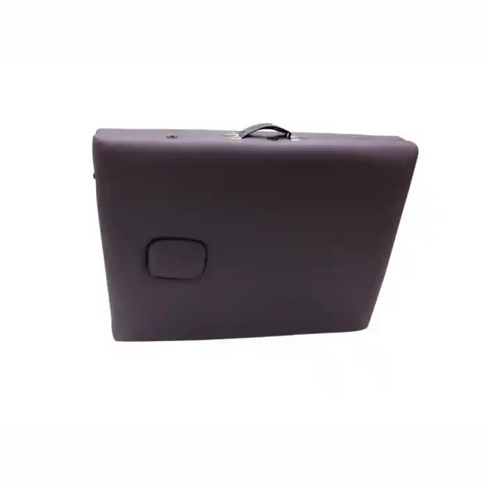 Comfort Plus Masaj Masası Mor | Ahşap Ayaklı, Ayarlanabilir Yükseklik, Taşıma Çantalı GM-201