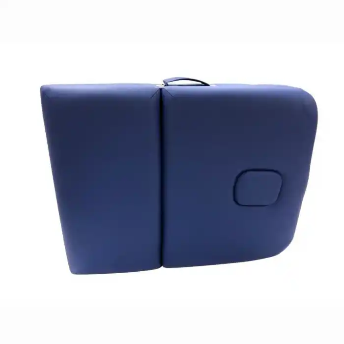 Comfort Plus Masaj Masası Mavi | Ahşap Ayaklı, Ayarlanabilir Yükseklik, Taşıma Çantalı GM-305