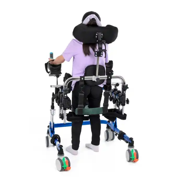 Comfort Plus Pediatrik Walker Yürüteç | Çift Yönlü Kullanım, Ayarlanabilir Aksesuar ve Yükseklik DY049146L(2)