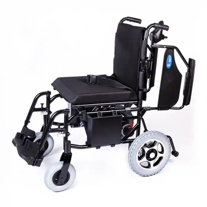 Comfort Plus Easylife Eko Akülü Tekerlekli Sandalye | Katlanabilir Alüminyum Şase, 250W Motor, 20Ah Akü