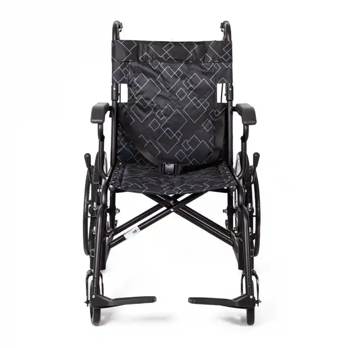 Comfort Plus Transfer Tekerlekli Sandalye | Katlanabilir Yapı, Refakatçi Frenli, Emniyet Kemerli KY8711-20