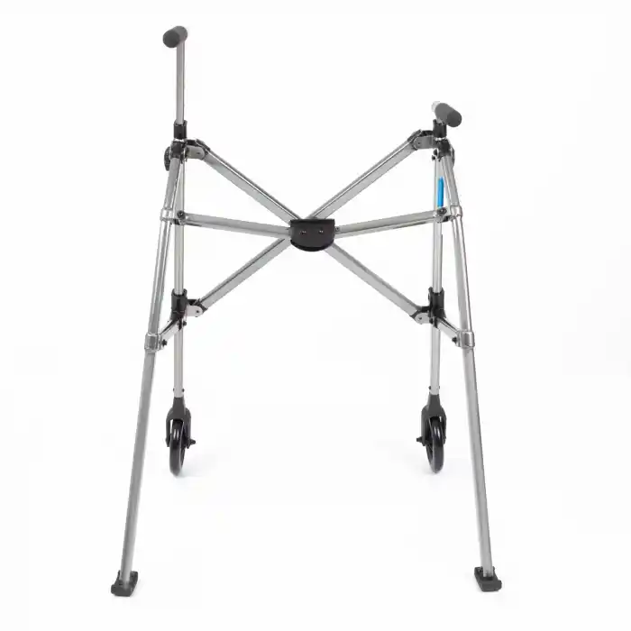 Comfort Plus Walker Yürüteç | 2 Tekerlekli Alüminyum Gövde, Katlanabilir ve Ayarlanabilir KY918L