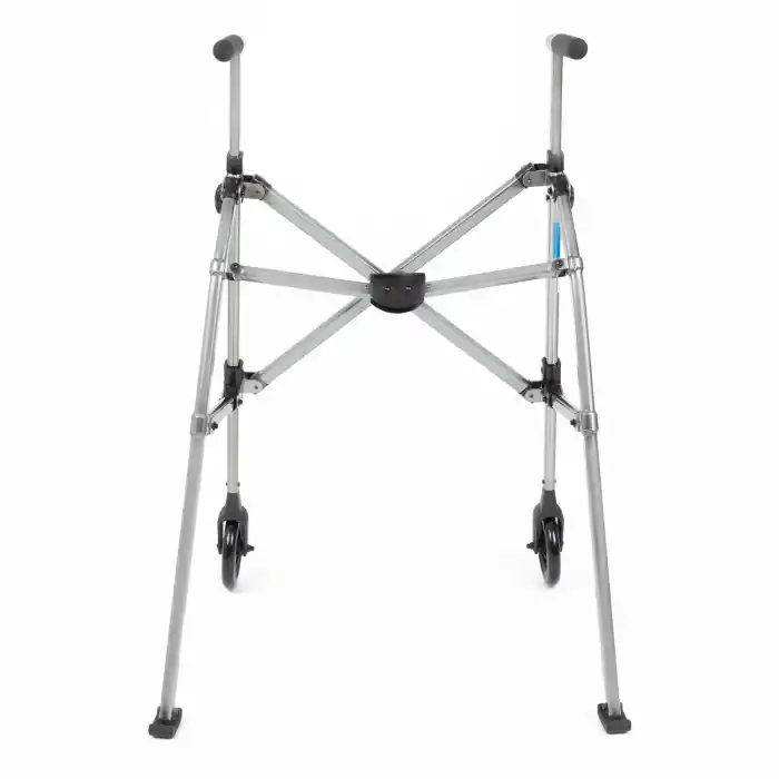 Comfort Plus Walker Yürüteç | 2 Tekerlekli Alüminyum Gövde, Katlanabilir ve Ayarlanabilir KY918L